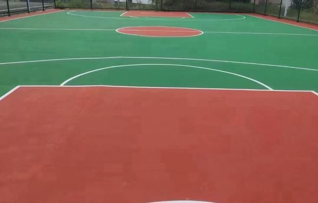 硅PU篮球场地坪